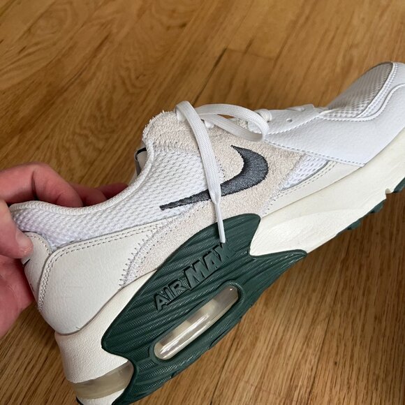 Nike Air Max Excee Sneakers White Phantom Sail Vintage Green Women's Size 11 - Picture 8 of 11